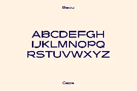 Baou Modern logo font