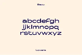 Baou Modern logo font