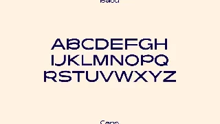 Baou Modern logo font