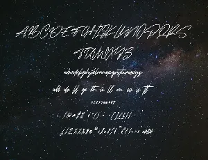 Spacetroops Signature Font