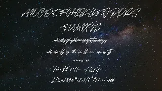 Spacetroops Signature Font