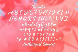 Ratih Hyun - Lovely Calligraphy Font