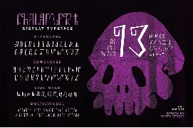 Chalamert - Halloween Display Font