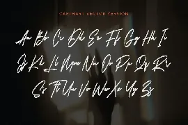 Carthart SVG Brush Font