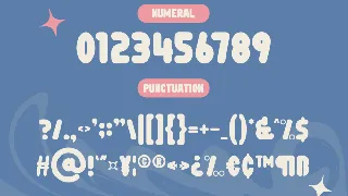 Blumooni - Bubble Font Style