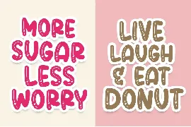 Sugar Donut Crafty Font