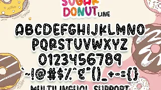 Sugar Donut Crafty Font