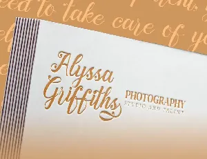 Something - Calligraphy Font