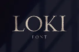 Loki - Free Sans Serif Brush Font