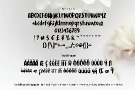 Flowery Brush Font