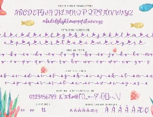 Mermaid Stories Crafting Font