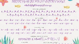 Mermaid Stories Crafting Font