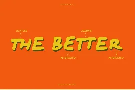 Better Season | Display Font