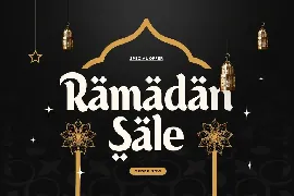 Ramadan Kareem - Modern Islamic Ramadan Font