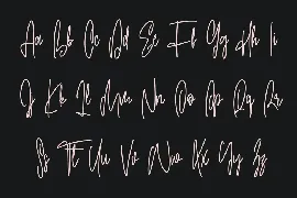 Cardiolla Signature Brush Font