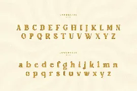 Garden - Unique Groovy Vintage Serif font