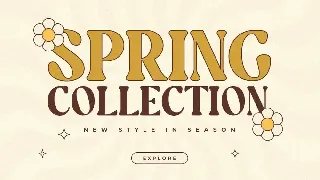 Garden - Unique Groovy Vintage Serif font