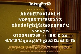 Integrate - Modern & Retro Font