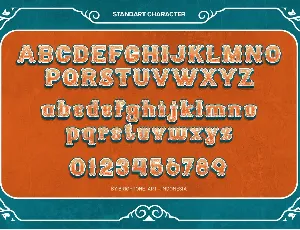 Boldin Carves - Vintage Carnaval Font