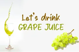 Sweet Grape font