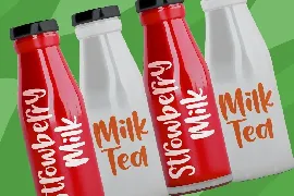 Redmilk font