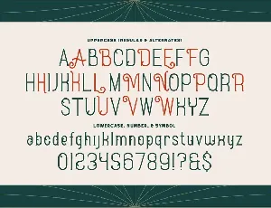 Monire - Creative Vintage Font