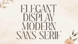 Serenity - Luxury Elegant Beauty Font