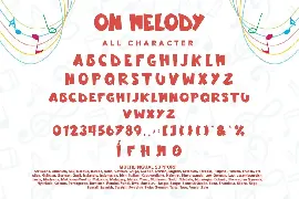 On Melody font