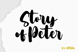 Moralstory Handwritten Script Font