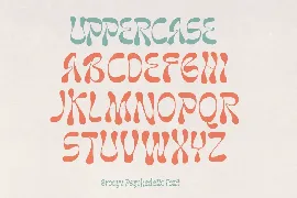 Naskle - Groovy Retro font