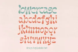 Naskle - Groovy Retro font