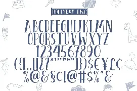 Hollyday - Handdrawn Kids font