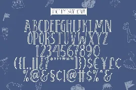 Hollyday - Handdrawn Kids font