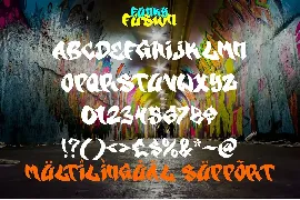 Funky Fusion - Urban Graffiti Font