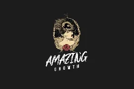 Growth font