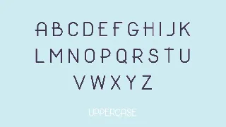 Hover Classic Uppercase Font