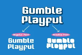 Gumble Playful Font