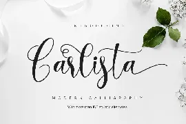 Carlista Script font