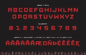 Nostromo Rough font