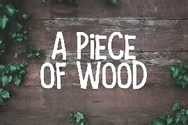 Timber Slicer font