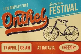 Lico - Vintage Retro Display Font