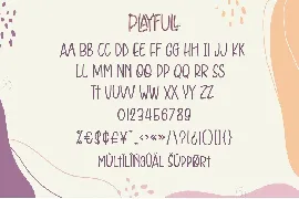 Playfull Font