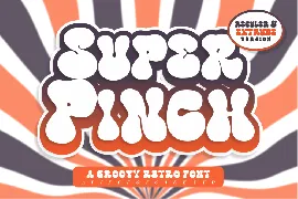 Super Pinch - A Retro Font