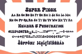 Super Pinch - A Retro Font