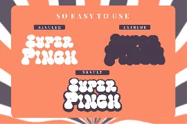 Super Pinch - A Retro Font