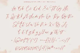 Santoria Handwritten Font