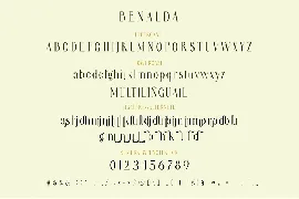 Benallda Fortesta Duo Font