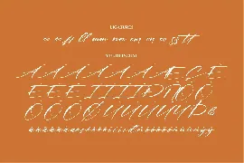 Historia Signature Modern Signature Font