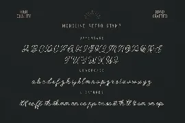 Pangharsa Retro Stamp Business Font