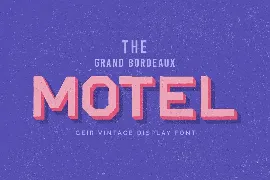 GEIR - Vintage Display Font